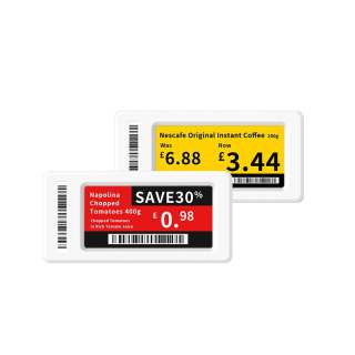 Seria Lite de etichete electronice de raft multi-limbi de 2,13 inchi