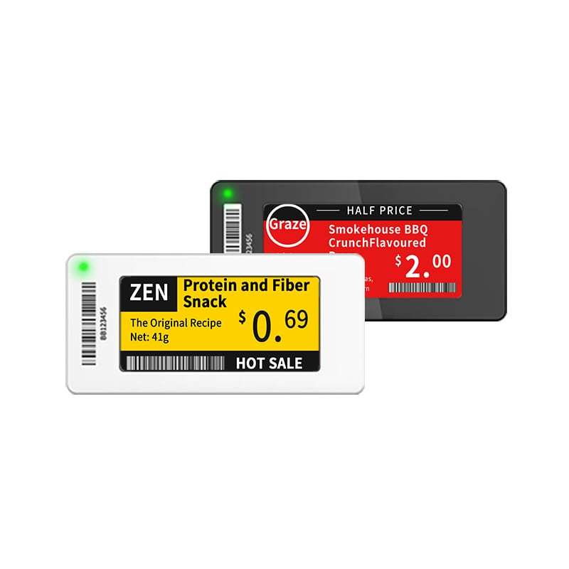 Seria Slim de etichete electronice de 2,66 inchi în mai multe limbi