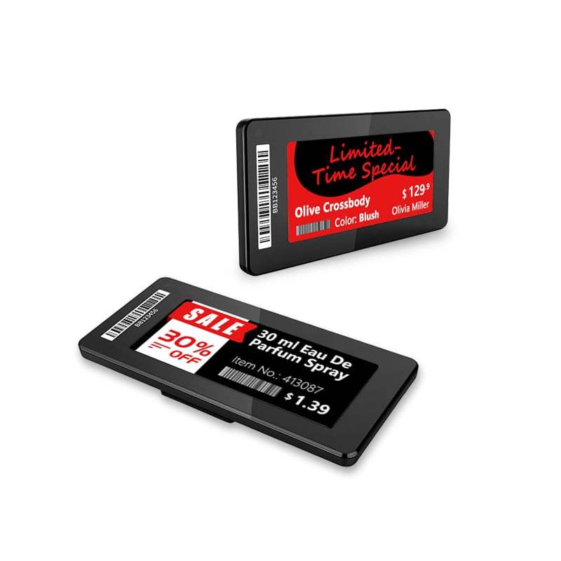 Seria Slim de etichete electronice de raft de 2,9 inchi