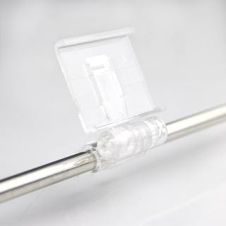 Clip verticală cu etichetă ESL pentru cuier metalic