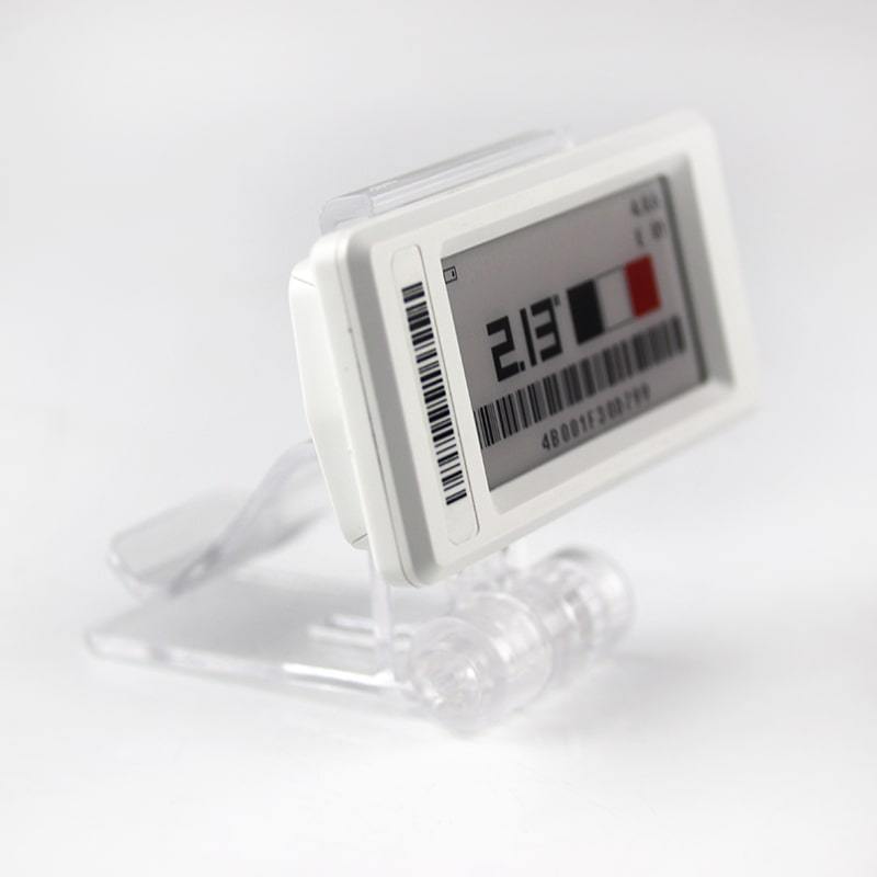 Clip vertical de etichetă pentru raft digital pentru suprafață plană