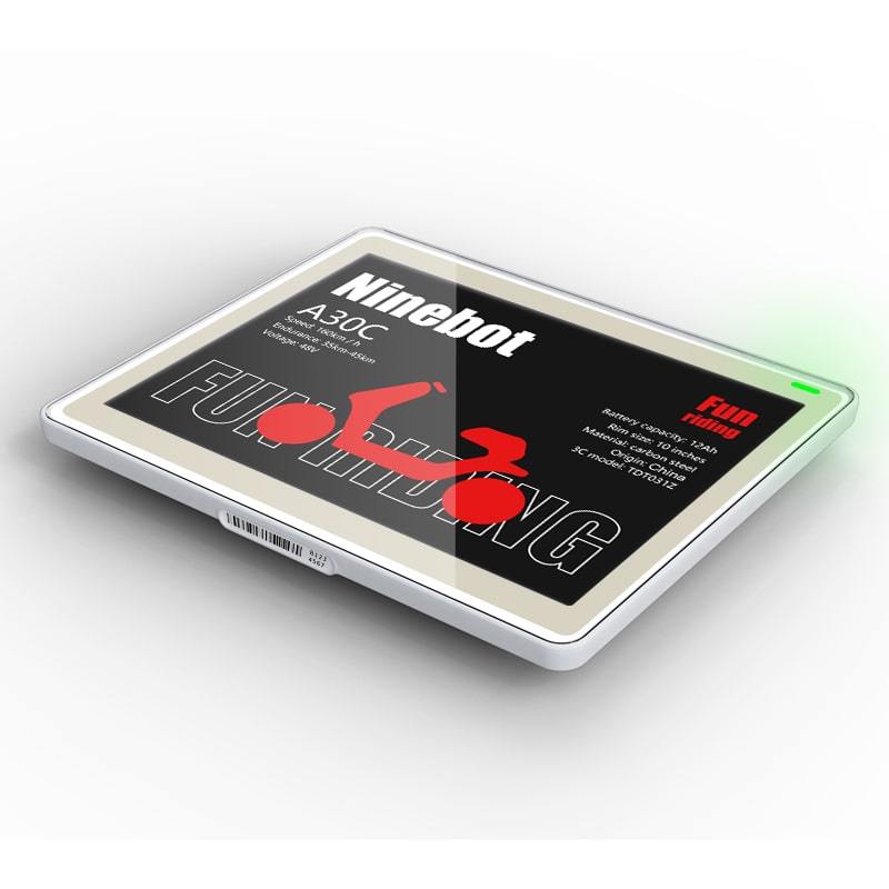 Seria Rock de etichete electronice de preț în mai multe limbi de 5,83 inci