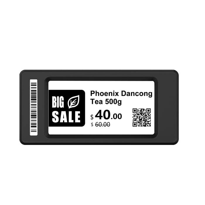 2,66 inchi alb/negru ESL