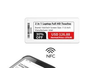 Aplicațiile tehnologiei NFC în etichetele electronice pentru rafturi