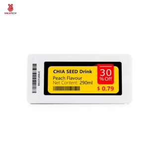 Seria Slim de etichete electronice pentru rafturi cu 4 culori de 2,9 inchi