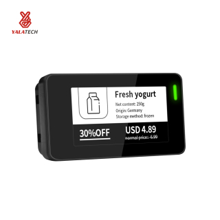 Etichetă digitală de raft pentru congelator, în mai multe limbi, de 2,13 inchi, rezistentă la apă